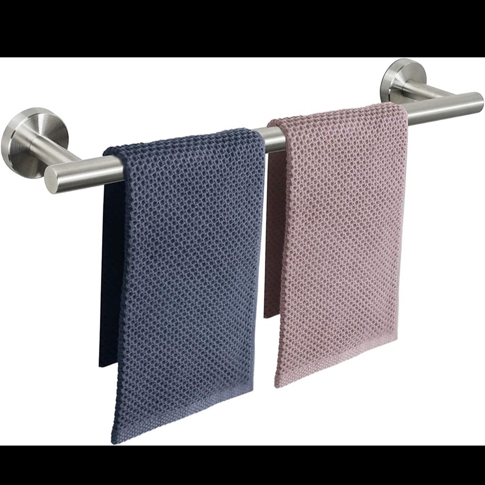 Silver Towel Bar